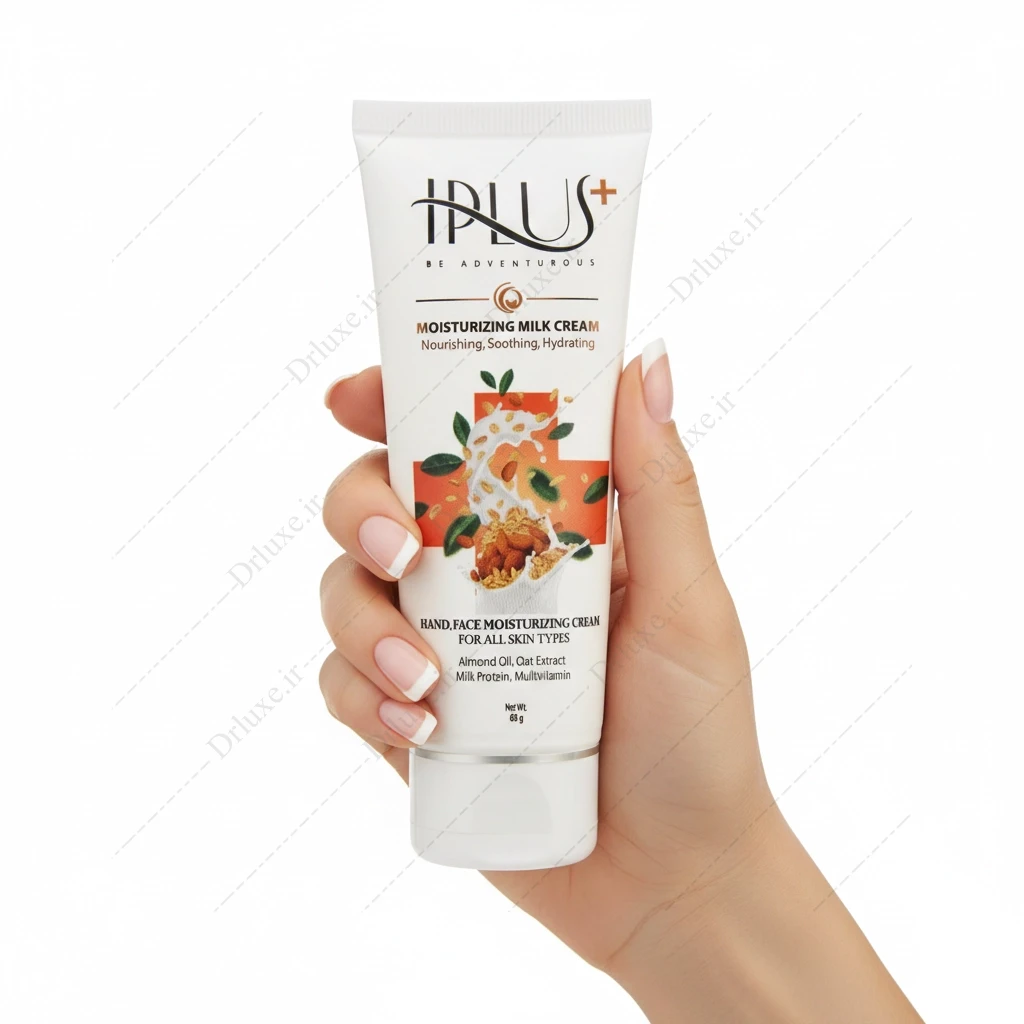 کرم مرطوب کننده روغن بادام و جو دوسر آی پلاس 60 میلی‌لیتر